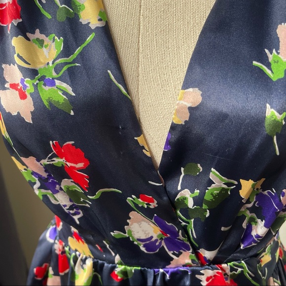 Tularosa Blue Sid Wrap Maxi Dress in Armada- Festival - Picture 11 of 13